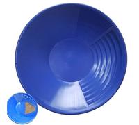 Glixoft Plateau De Tamis en Plastique pour Orpaillage De l'or, Détecteur De Métaux pour L'exploitation Minière des Pépites, Accessoires De Prospection De Dragage