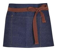 Glixoft Tablier Court en Jean avec Poche, Demi-Tablier De Serveuse, Tablier De Taille De Jardinage, Vêtements De Serveur De Restaurant pour Cuisine De L'hôtel du Restaurant