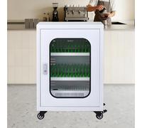 GLJTUO Armoire De Recharge Mobile pour Téléphones Portables, Casier De Recharge USB avec Serrure À Combinaison, Chariot De Recharge Portable pour Bureaux Et Écoles, Station De R,30