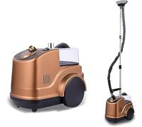 GLJTUO Défroisseur Vapeur Vertical 2000 W, Professionnel, pour Vêtements Commerciaux Et Domestiques, Fer À Vapeur Portable 45 S, Défroissage Rapide (Doré)