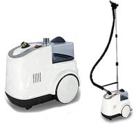 GLJTUO Défroisseur Vapeur Vertical 2000 W, Professionnel, pour Vêtements Commerciaux Et Domestiques, Fer À Vapeur Portable 45 Secondes, Défroissage Rapide (Blanc)