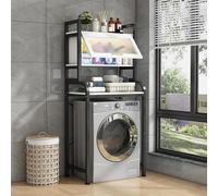 GLJTUO Étagère latérale Robuste pour réfrigérateur/Bar à café, Micro-Ondes et réfrigérateur, pour Une Gestion Efficace de l'espace.,Style G