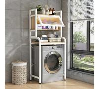 GLJTUO Étagère Robuste et multifonctionnelle pour réfrigérateur et Micro-Ondes, Gain de Place et Rangement Optimal.,Style B