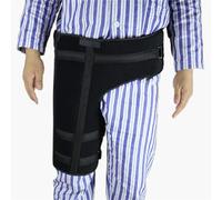GLJTUO Orthèse De Hanche pour Soulager La Douleur Sciatique - Support Stabilisateur De Compression Ortho Wrap pour Élongation De La Cuisse, Entorse du Muscle Fléchisseur De La H,Right-Small
