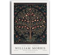 GLKFWVX Affiches William Morris L’Exposition Big Tree Musée d’Art Mural Peinture sur Toile Peintures William Morris pour la décoration intérieure 15X20cmx1 sans Cadre
