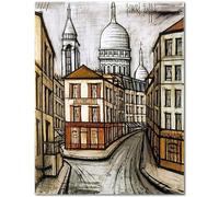 GLKFWVX Bernard Buffett Posters The Sugar Head of Sacré Art mural abstrait Peinture sur toile Bernard Buffett Impressions pour décoration d'intérieur Images 60 x 80 cm x 1 sans cadre