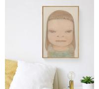 GLKFWVX Célèbre Affiche de Yoshitomo Nara《Punk Sadness》 Art Mural Estampes Modernes Yoshitomo Nara Peinture sur Toile Abstract pour la déco intérieure 60x80cm sans Cadre