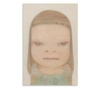 GLKFWVX Célèbre Affiche de Yoshitomo Nara《Punk Sadness》Wall Art Estampes Modernes Yoshitomo Nara Peinture sur Toile Abstract pour la déco intérieure 40x60cm sans Cadre