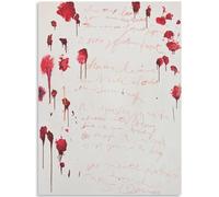 GLKFWVX Célèbres Affiches Cy Twombly, tirages pigmentés, Peinture Abstraite sur Toile, Art Mural Cy Twombly pour la décoration intérieure, 60X80cmx1 sans Cadre