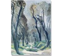 GLKFWVX Henri Matisse - Décoration murale Henri Matisse - Avenue des oliviers - Impression de style moderne pour décoration d'intérieur - 50 x 70 cm - 1 sans cadre