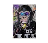 GLKISGFQ Poster Taste The Future sur toile pour décoration murale de salon, chambre à coucher (50 x 75 cm)