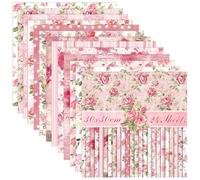 GLKTOPO Papier pour scrapbooking Motif roses roses 12 x 12 mm | Papier cartonné floral aquarelle 30,5 x 30,5 cm imprimé floral décoratif pour loisirs créatifs, scrapbooking
