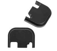 GLKTRS Lot de 2 plaques coulissantes pour Glock Gen 1-4, coque arrière en aluminium durable pour Glock 17 19 21 22 23 24 26 27 29 30 31 32 33 34 35 36 37 38 39 40 41 Gen 1-4