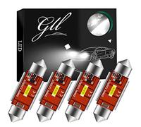 GLL 39MM C5W LED Canbus CSP 1860-1SMD 650 Lumens Pour Feux de Voiture à LED Ampoules de Plaque D'immatriculation Lumière de Stationnement Extérieur Pour Coffre Lumière Pour Dôme de Lumière