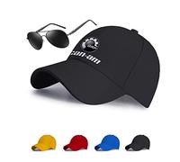 GLLUSA Chapeau De Papa Actif pour Can-AM avec Impression De Lunettes De Soleil Casquette De Camionneur Réglable Casquette De Baseball Confortable Et Respirante-Black||One Size
