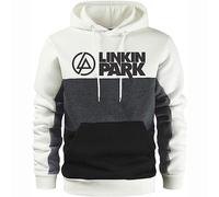 GLLUSA Sweat à Capuche pour Hommes pour Linkin Park Print Sweat à Capuche en Laine Polaire Pullover Léger à La Mode Color Block Sports Jumpers Tops Meilleur Cadeau pour Les Adultes Unisexes-1||3XL