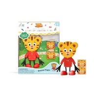 Glo Pals Daniel Tiger Lot de 2 figurines lumineuses pour enfants, jouets de bain