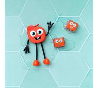 Glo Pals, Sammy personnage de bain - set de deux cubes sensoriels qui brillent dans l'eau