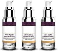 Glo Vous Derm Luxe Serum,Glo Vous Derm Luxe Anti Aging Serum,Glo Vous Derm Anti Aging Regenerating Serum,The Peptide-Rich Wrinkle Serum for All Skin Types (3 pcs)