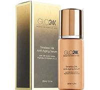 GLO24K Sérum anti-âge à l'or 24k avec vitamines C et E