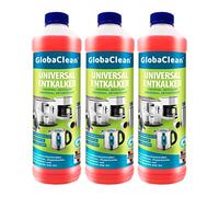GlobaClean Détartrant universel pour machine à café automatique 3 x 750 ml - Détartrant pour toutes les marques connues - Pour 18 détartrages de 125 ml