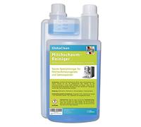 GlobaClean® Nettoyant pour mousse de lait 1 l Nettoyant liquide concentré Nettoyant pour système de lait Nettoyant mousseur à lait universel pour des marques telles que Jura Delonghi WMF Nesspresso