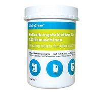 GlobaClean® Tablettes de détartrage pour machine à café, machine à café, bouilloire, 30 tablettes de détartrage compatibles avec Siemens Jura Bosch, Tassimo Miele, etc.