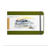 Global Art Cahier à Croquis/à Dessin, Cadmium Green, Large Landscape