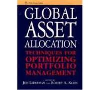 Global Asset Allocation: Techniques for Optimizing Portfolio Management Lederman, Jess, Lederman, Klein, Dave (Auteur)