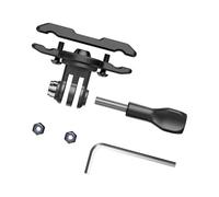 Global Cycle Mount Caméra d'action primaire à courant continu Outil de marque déposée Appendice gratuit Facile à organiser et à enlever pour motocyclistes Vélo Siège Track Mount pour caméras d'action