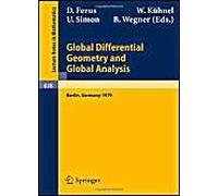 Global Differential Geometry And Global Analysis