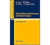 Global Differential Geometry And Global Analysis