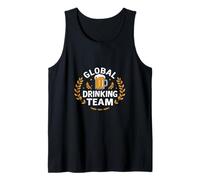 Global Drinking Team Tasse à bière avec couronnes de Laurier Débardeur