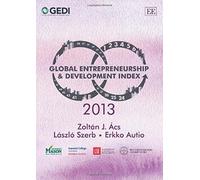 Global Entrepreneurship And Development Index 2013
