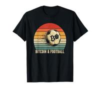Global Football Bitcoins Buteur Design Passion Bitcoin T-Shirt