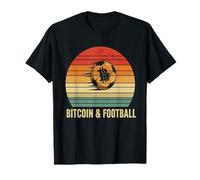 Global Football Bitcoins Buteur Design Passion Bitcoin T-Shirt