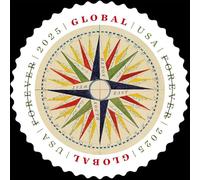 Global Forever International U.S. Planche de 10 timbres de poste