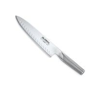 Global Couteau de cuisine G-77 Lame cannelée alvéolée 20 cm Acier inox