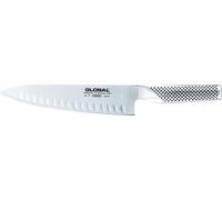 Global G Série Couteau de Cuisine G-77 - Made IN Japan - 20cm Lame Avec Alvéoles