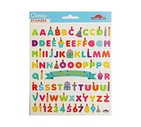 87 autocollants - alphabet & chiffres bougies - anniversaire