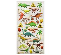 Global Gift Autocollants Dinosaure Vingt Visage Mousseux Art