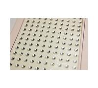 Global Gift Autocollants Strass - Diamant - Blanc
