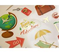 Global Gift Autocollants - Voyage - Dorures