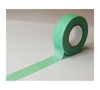Global Gift Masking Tape - Vert Clair - Paillettes - Repositionnable - 15 mm x 10 m