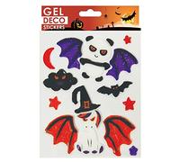 Global Gift Stickers gel Halloween Licorne et Panda