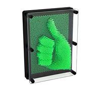 Global Gizmos 48109 Jouet à épingle phosphorescente Idéal pour la Maison et Le Bureau Cadeau Amusant 3D Sculpture de Bureau Gadget rétro Classique 18 x 13 cm
