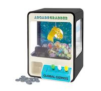 Global Gizmos 50189 Candy Grabber Jeu d'arcade pour Enfants/Commandes Joystick/pièces incluses/Alimentation par Piles ou USB/Couleur Noire