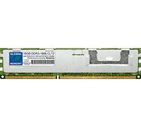 GLOBAL MEMORY 16Go DDR3 1866MHz PC3-14900 240-PIN ECC ENREGISTRÉ DIMM (RDIMM) MÉMOIRE RAM pour SERVEURS/WORKSTATIONS/Cartes Meres (2 Rank CHIPKILL)