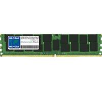 GLOBAL MEMORY 16Go DDR4 2133MHz PC4-17000 288-PIN ECC ENREGISTRÉ DIMM (RDIMM) MÉMOIRE RAM pour SERVEURS/WORKSTATIONS/Cartes Meres (2 Rank CHIPKILL)