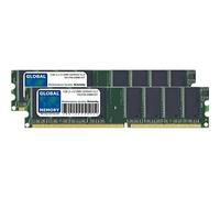 GLOBAL MEMORY 1Go (2 x 512Mo) DDR 400MHz PC3200 184-PIN DIMM MÉMOIRE RAM KIT pour iMac G5 & POWERMAC G5
